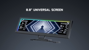 LIAN LI 8.8 INCH UNIVERSAL SCREEN BLACK/WHITE | 8.8″ IPS LCD/1920×480/60HZ/500 NITS