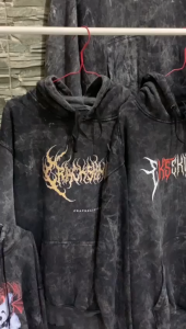 Hoodie sandwash Sweatshirt jaket pria sweater