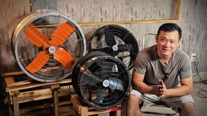 QUẠT CÔNG NGHIỆP THÔNG GIÓ TRÒN 170W/ 200W/ 500W