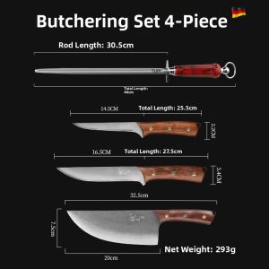 Professional Kitchen Knife Sharpening Stick 6000 Silk Ultra Fine Pattern Butcher Special Home Use Knife Grinding Tool
