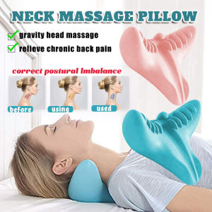 Corrective Cervical Neck Massage Pillow: Gravity Shiatsu & Spinal Adjustment