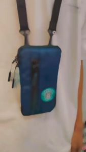 RS Tas Dompet Hanging Wallet Gantung Leher Slot Kartu Hanging Walet Kartu Hp