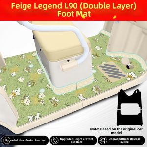 Modification Accessories Floor Mats for Feige L90 Electric Tricycle