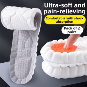 ZHIHAOEN | Sweat-absorbing Breathable Arch Support Shock Absorption Thick Ultra-soft Shoe Insoles