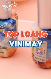 Top loang Vinimay  (15ml) - Gel tạo loang màu sơn gel chuyên dụng làm móng nail NailBND