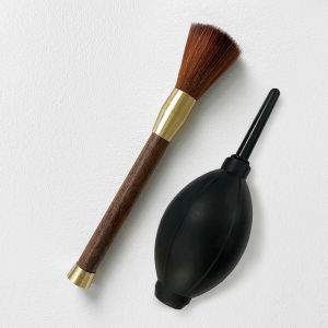 2Pcs Coffee Grinder Cleaning Tool Air Blower & Cleaning brush For Espresso Machine And Portafilter Accessories Camera Dust Clean