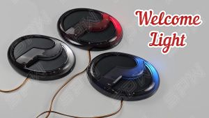 Perodua LED LOGO EMBLEM Myvi Alza Ativa Aruz Bezza Axia Ativa DRL Daylight Front Rear Lamp Running Welcome Brake Light DTK Ice Blue White Red Colour Par Light Prada Light - Lazada