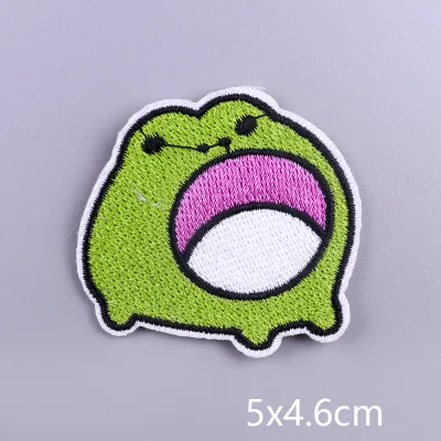 Miếng Dán Hình Hoạt Hình Dễ Thương Chất Liệu Polyester Có Thể Làn Là Thêu Nổi 3D Dùng Để May Vá Và Trang Trí Quần Áo Tự Làm