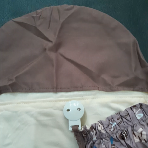 Mom’s Baby On The Go Blanket woody Series – Selimut Multifungsi Stylish untuk Ibu & Bayi