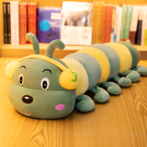QIAOSHANG | Extra Soft Large Plush Worm Stuffed Pillow