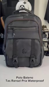 Backpack Tas Ransel Pria Laptop Sekolah Waterproof Anti Air