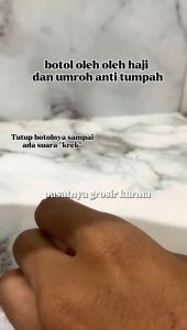 Botol Kosong Air Zamzam 80 ML / Botol Air Zam-zam Kosong 25pcs