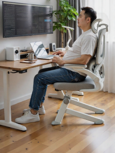 XIGE | Ergonomic Adjustable Comfort Long Sitting Lumbar Support Chair