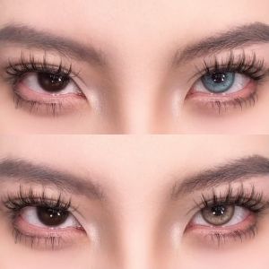 【COD】 Eyeshare POLARIS Brown Softlens Bigeyes 14.2mm 1Pasang Lensa Murah Softlens Pemakaian Tahunan