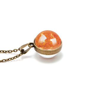 BODIAO | Night Glow Vintage Science Theme Double-sided Necklace