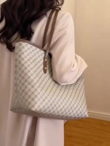 Tote Bag Women Retro Large Shoulder Beg Simple Underarm Tangan Wanita Vintage Handbag Sling Bag Fashion Versatile