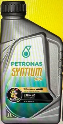 น้ำมันเครื่องดีเซล กึ่งสังเคราะห์แท้ ปิโตรนาสซินเธี่ยม 800 ดีเซล SAE 15W40 ขนาด 1 ลิตร