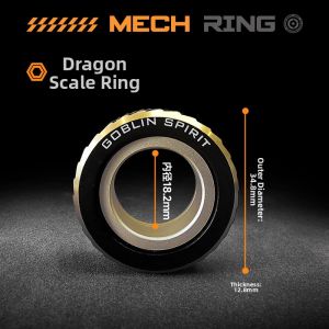 Anti-Stress Finger Spinner Fidget Ring Magnetic