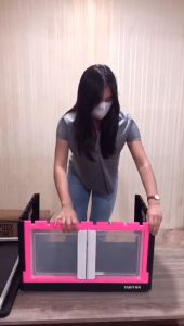 Lemari Pakaian Baju Plastik Lipat MEDIUM BESAR Tabitha MURAH Lemari Lipat MPFC