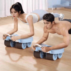 HUMG FENG | Automatic Rebound Ab Wheel Roller Exercise Equipment