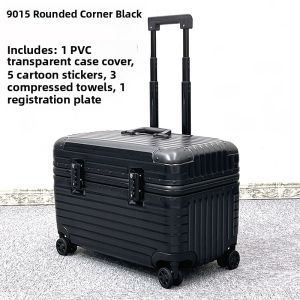 Lightweight Womens Compact Flip-Top Camera Luggage Pull Box Single Reflex Camera Box Fashionable Travel Suitcase for Photography