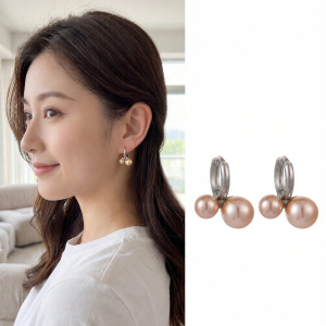 PINK EMPRESS | Unique Design Dangle Earrings