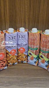 [MỚI] [LỐC 3 HỘP 180ML] Sữa Hạt Nguyên Chất (Không Đường) 137 Degree Thái Lan Dinh Dưỡng Healthy