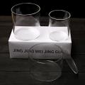MOMIAN | Lọ Thủy Tinh Mini Hình trụ Với Nắp Acrylic. 