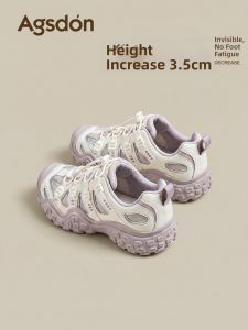Agsdon | Comfortable Outdoor Hiking Shoes Thick Sole Dad Style For Women