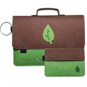 Latop Bag 15inch Light Solid Wool Felt Laptop Bag Handbag for MacBook Lenovo Dell HP Asus Computer Bag Men Women(Per Piece)