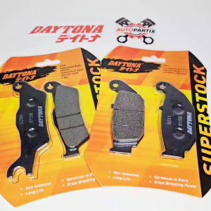 Paket Kampas Rem Depan Belakang Daytona GSX 150R S Bandit