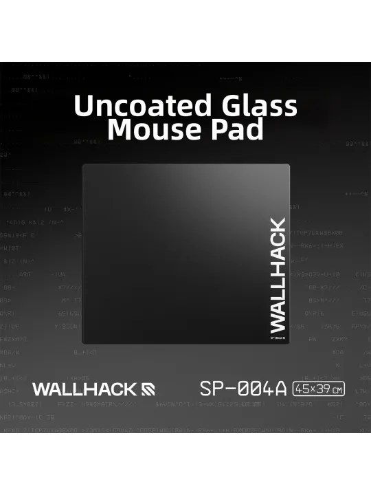 Tempered Glass Mouse Pad Large