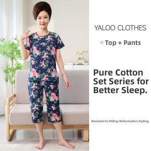 Cotton Sleepwear for Women Elderly