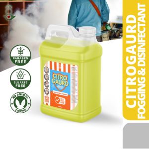 Eco Love CitroGaurd Citronella Disinfectant Fogging Solution Anti Mosquito Room Spray Fog Machine