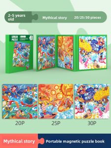 MWZ | Advanced Magnetic Puzzle Educational Toy for 1-6 Years Old Children