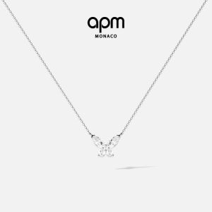 Butterfly Adjustable White Romantic Necklace