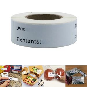 Stiker Label Product Content Date 1 Roll (+/-120pcs) Multifungsi
