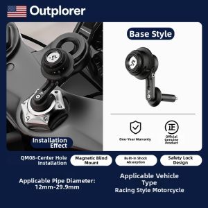 Shockproof Motorcycle Phone Mount