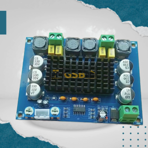 TPA3116D2 Amplifier Stereo 2x120W – Modul Class D Original DC 12-26 Volt Hemat Daya