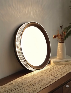 [Premium] Modern LED Ceiling Light Round Tri-color 72W/96W Super Bright Dimmable Remote Shining Lampu Siling Ruang Tamu Bedroom Living room light