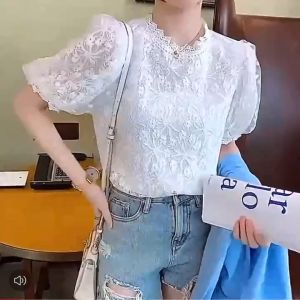 เสื้อผ้าชีฟองแขนสั้นเสื้อแขนสั้นผู้หญิงเสื้อผ้าใหม่เสื้อผ้าเสื้อแขนสั้น