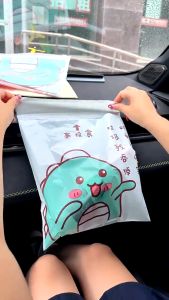 Capybara Car Rubbish Bag Plastic 🗑️ 卡皮巴拉车载垃圾袋 Beg Sampah Capybara Plastik Cute Trash Garbage Bag Dustbin Kitchen