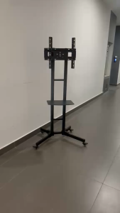 42-65 inch rotate TV stand mobile cart SPEEDSMOUNT vertical horizontal portrait landscape mount