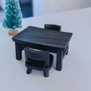 Miniature Dollhouse Furniture Decorative Mini Table and Chairs