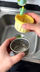 Cactus Kitchen Sink Strainer Kitchen Sink Wash Basin Filter Sewer Leftovers Garbage Collector Filter