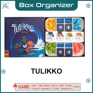 Tulikko Board Game Box Organizer Insert