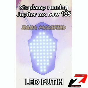 stoplamp running jupiter mx new 135 lc 8 mode otomatis ganti