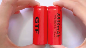 NEW / GTF 3.7V 26650 8800mAh Rechargeable Lithium Battery for Radio Flashlight Microphone