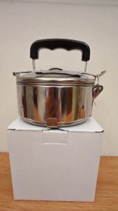 XY TOP Food Shelf 1234 Layer 14CM Stainless Steel Tiffin Carrier Lunch Box Container Mangkuk Tingkat