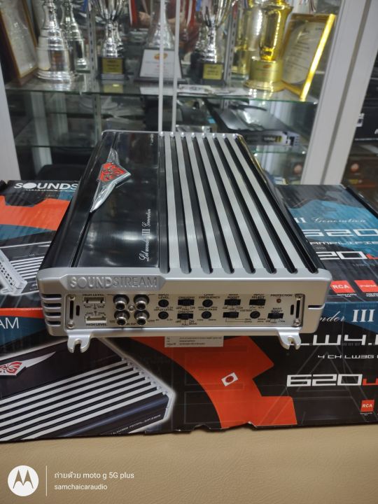 SOUNDSTREAM LW4.620 4chアンプ 620W SOUNDSTREAM LW4.620 4chアンプ 620W